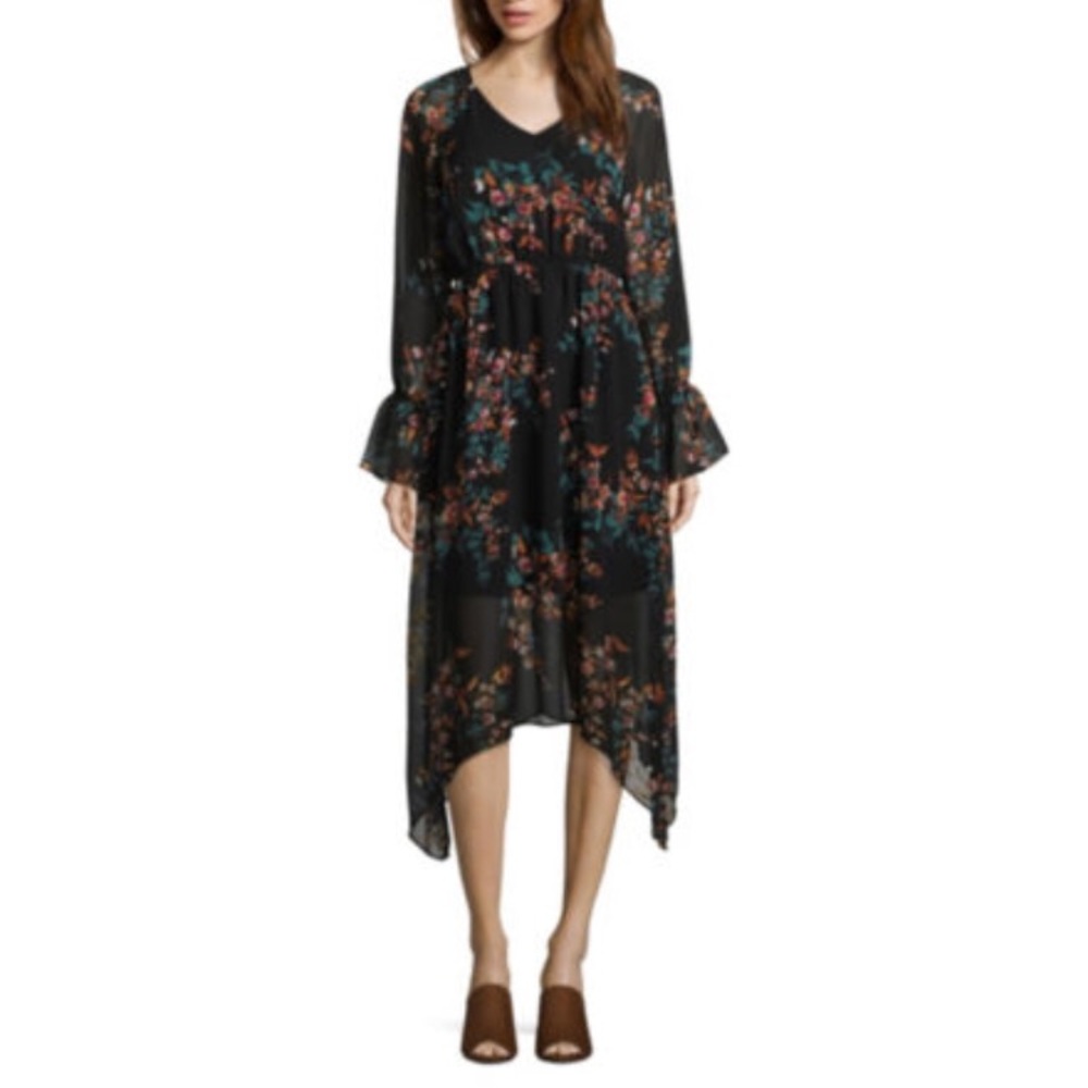 a.n.a A new approach floral maxi dress